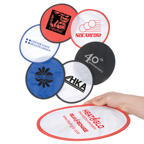 Folding Flyer Disc with Pouch