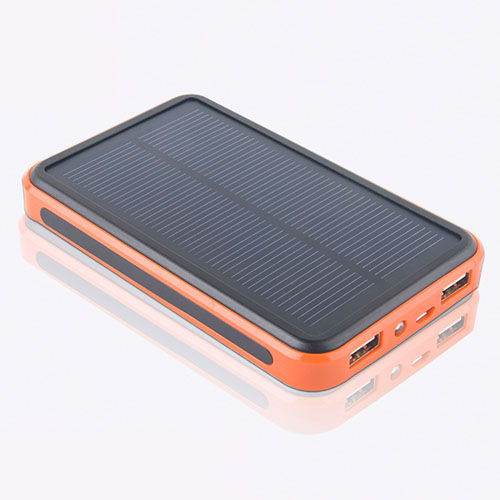 10000mAh Solar Power Bank With LED Light