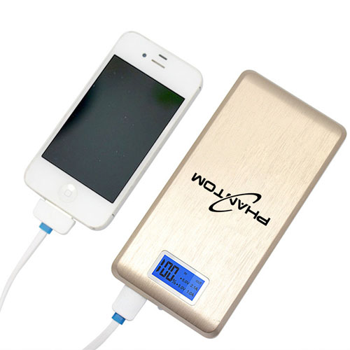 15000mAh Dual USB LCD Power Bank