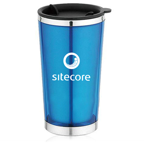 350ML Acrylic Plastic Travel Mug