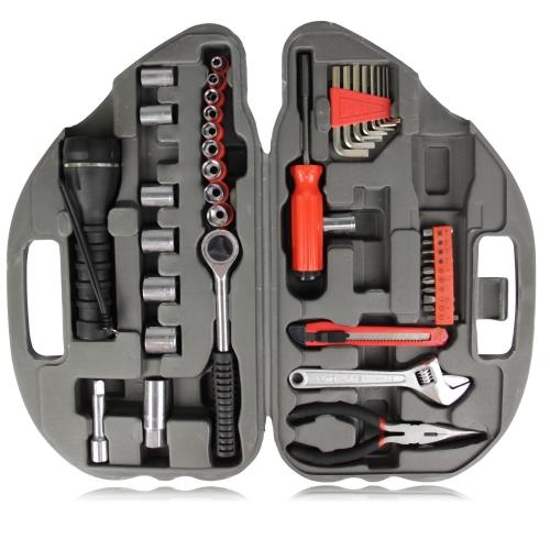 36-Piece Car Shaped Tool Kit