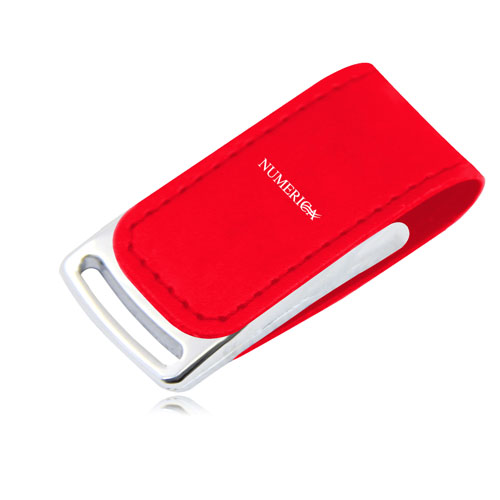 4GB Dashing Leather Flash Drive