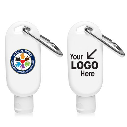 50ml Antibacterial Hand Sanitizer With Carabiner