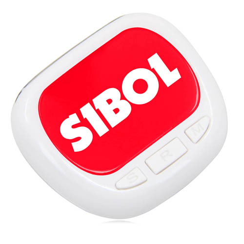 Acrylic Calories Burned Digital Pedometer