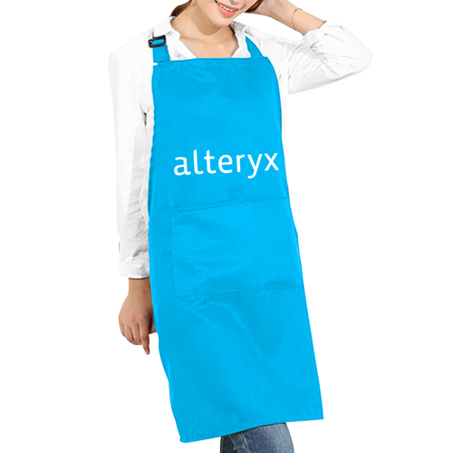 Adjustable Cotton Apron With Two Pockets