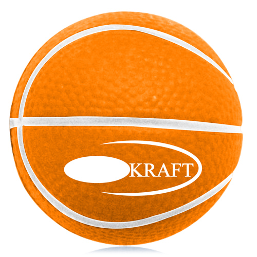 Basketball Shaped Stress Reliever