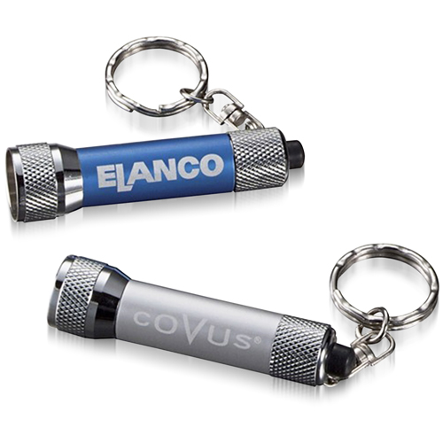 Bright LED Flashlight With Keychain