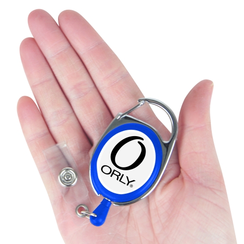 Carabiner Reel Key ID Holder Badge