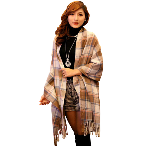 Cashmere Fashion Plaid Scarf