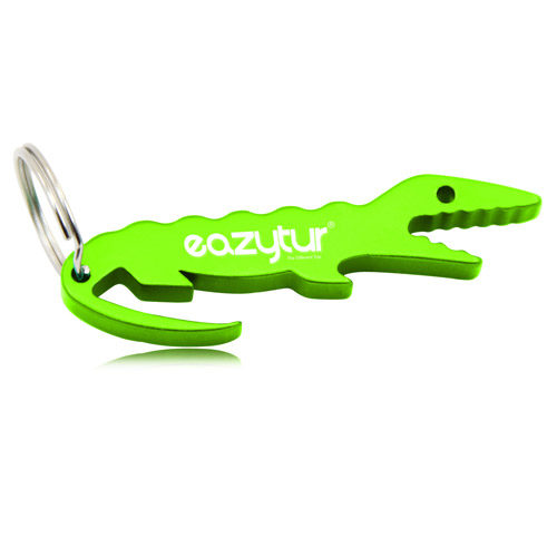Crocodile Shape Bottle Opener Keychain