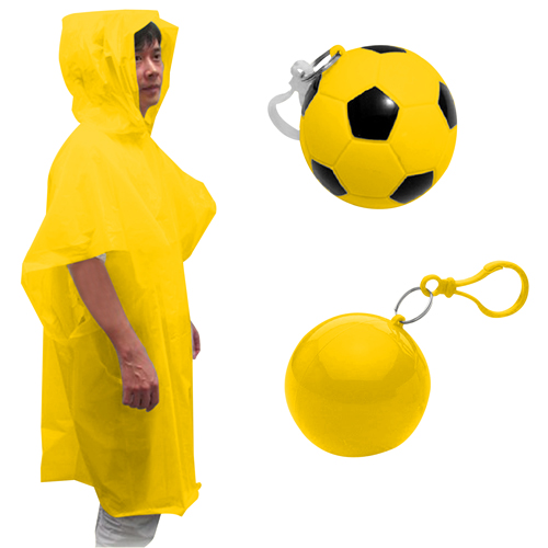 Custom Rain Round Poncho With Hood