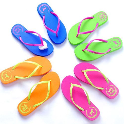 Flat Heel Unisex Flip Flops