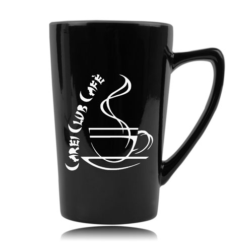 Glistening Porcelain Ceramic Mug