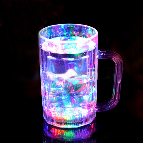 Glowing LED Beer Glass