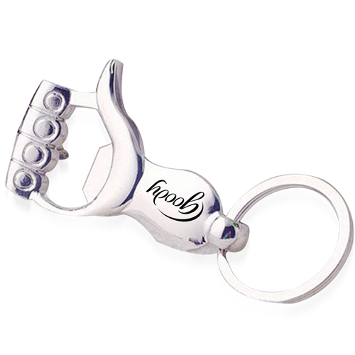 Hand Fist Bottle Opener Keychain