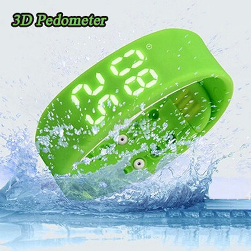 LED Digital USB Sports Wrist Watch 