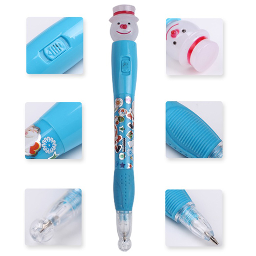 LED Novelty Cartoon Ballpoint Pen