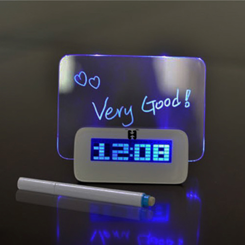 Message Board Clock With USB Hub