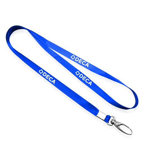 Oval Hook Polyester Lanyard