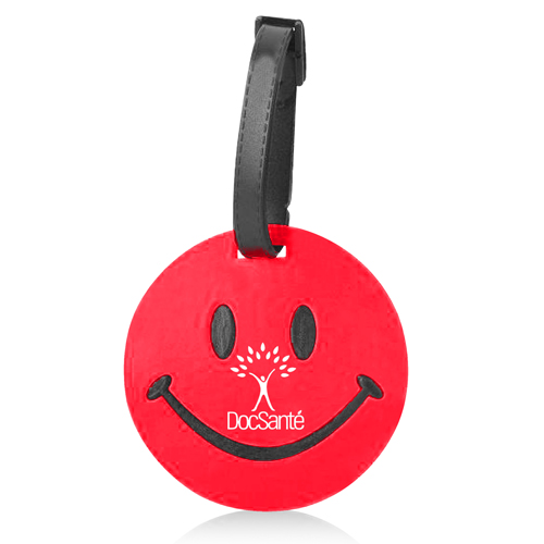 PVC Circle Travel Luggage Tag