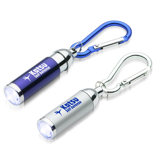 Pocket Size Flashlight With Carabiner