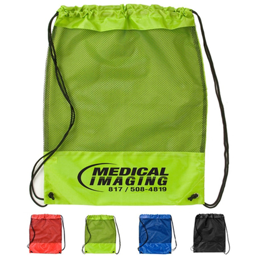 Polyester Mesh Drawstring Bag