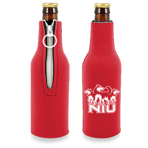 Premium Collapsible Zipper Bottle Koozie