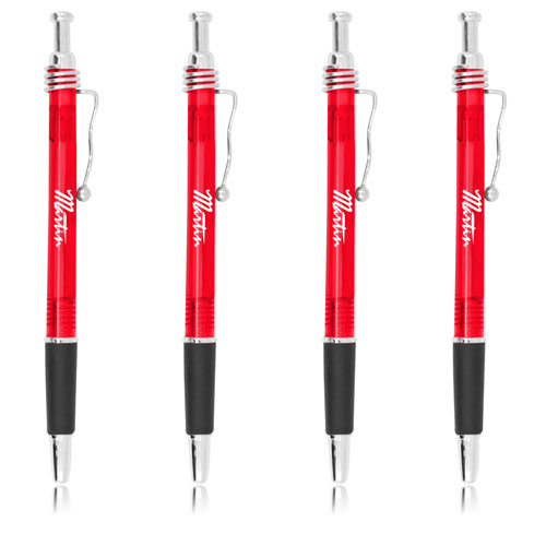 Retractable Plastic Ball Point Pen