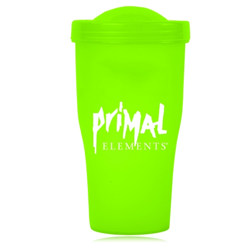 Screw Lid Plastic Cup
