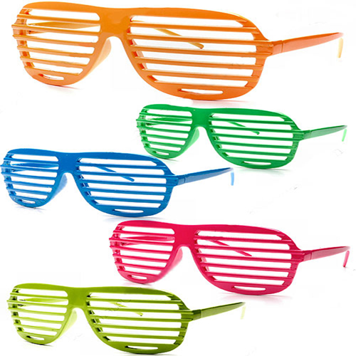 Shutter Striped Sunglass