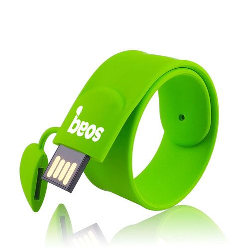 Silicone Wristband 1GB 2.0 Pen Drive