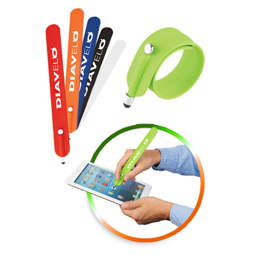 Slap Bracelet With Stylus