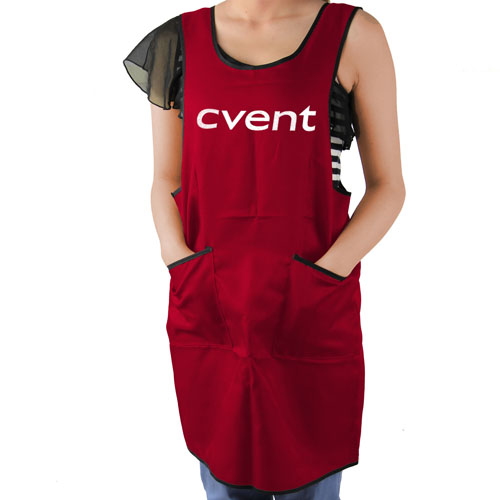 Spun Polyester Double Pocket Apron