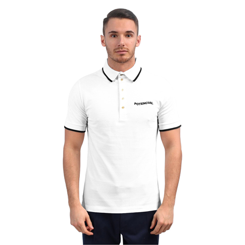 Trim Color Polo Shirt