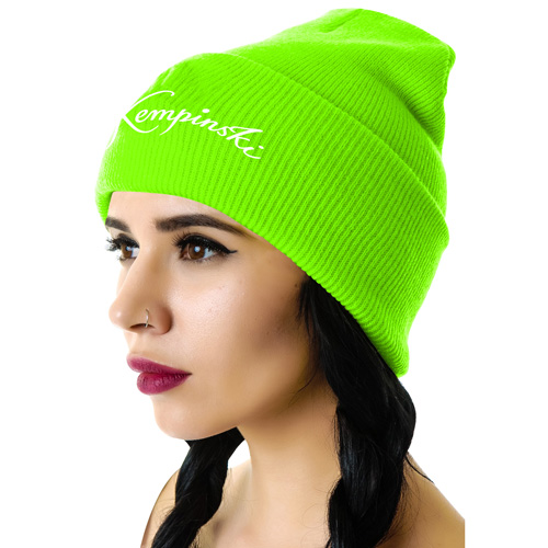 Unisex Knitted Acrylic Beanie