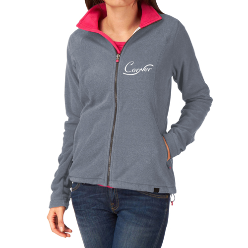 Womens Full Zip Fleece Jacket