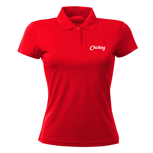 Womens Lapel Polo Shirt